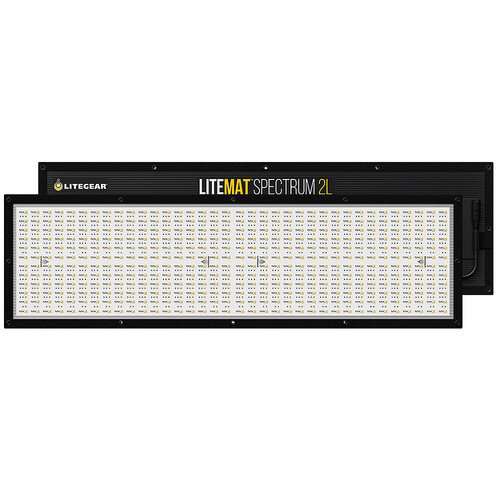 Litegear LiteMat Spectrum 2L Gen 2 RGB LED Light Panel (Edison Power Cable)