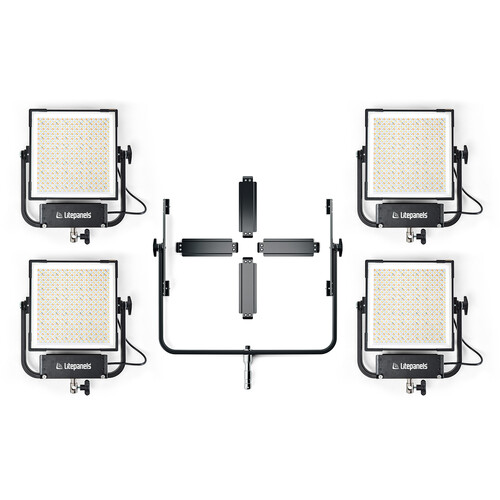 Litepanels Gemini 1x1 Hard Quad Array Light Kit