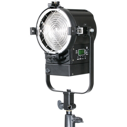 Litepanels Studio X2 Daylight LED Fresnel Light (Pole-Operated Yoke, US Power Cable)