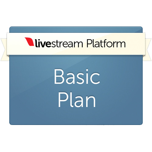 Livestream Basic Platform Plan (1-Year Renewal Subscription)