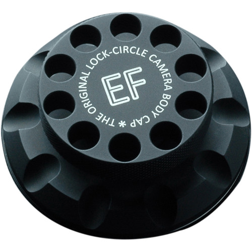 LockCircle Camera Body Cap for Canon EF (Black)