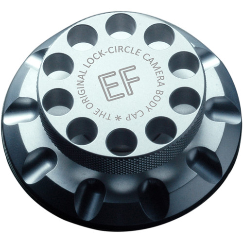 LockCircle Camera Body Cap for Canon EF (Silver)