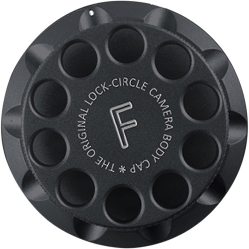 LockCircle Camera Body Cap for Nikon F (Black)