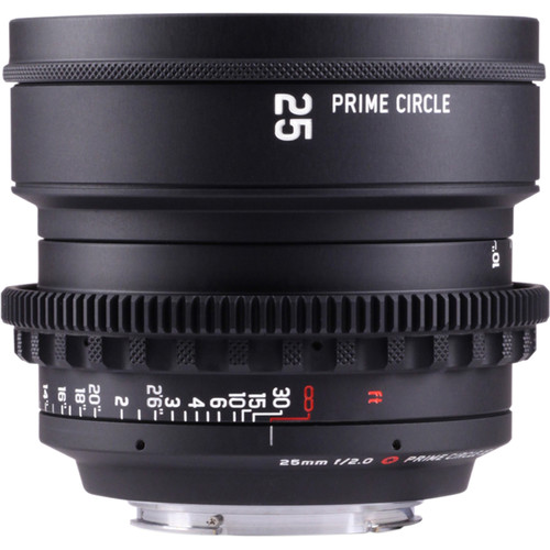 LockCircle PrimeCircle XE Series Canon EF Mount 25mm f/2.0 Lens (Metric Markings)