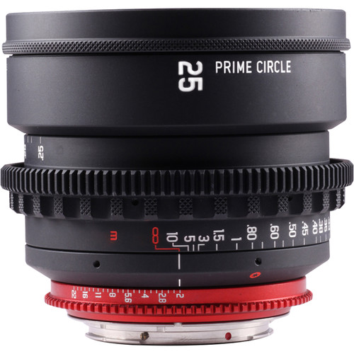 LockCircle PRIME CIRCLE XM 25mm f/2.0 Lens (EF Mount, Marked in Feet)