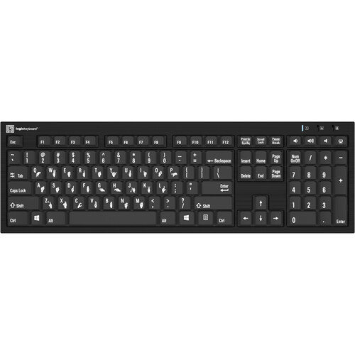 Logickeyboard Hand Sign Keyboard (Windows/Mac, US English)