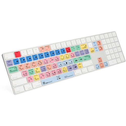 Logickeyboard Adobe Premiere Pro CC Cover for Apple Magic Keyboard with Numeric Keypad