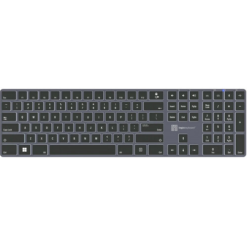Logickeyboard TITAN Wireless Backlit Keyboard (Windows, US English)