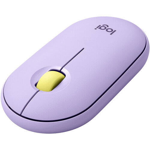 Logitech Pebble M350 Wireless Mouse (Lavender)