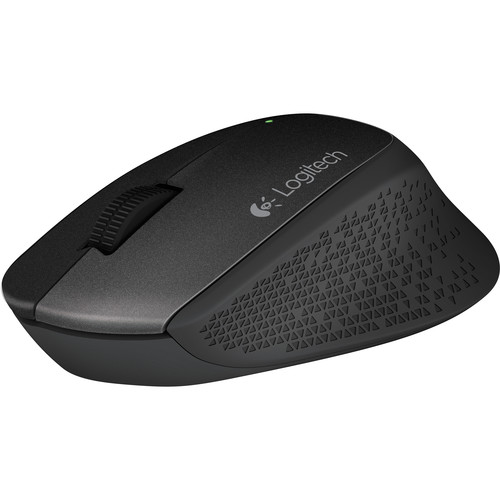 Logitech M320 Wireless Mouse (Black)