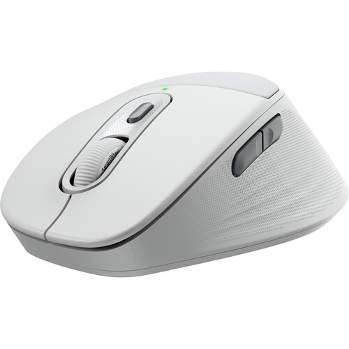 Logitech Signature Comfort Plus M850 L Wireless Mouse (Off-White)