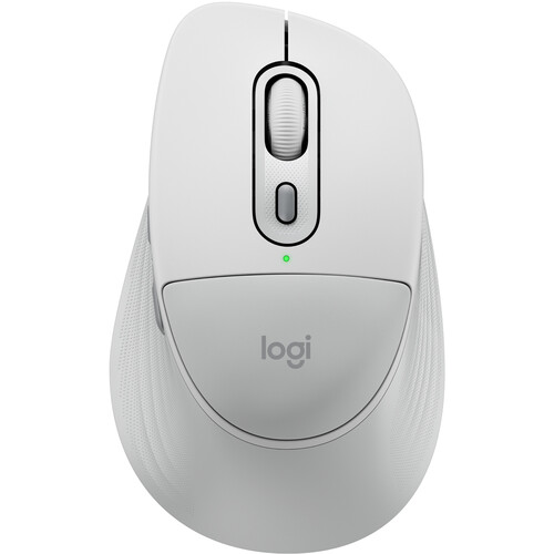 Logitech Signature Comfort Plus M850 L Wireless Mouse (Off-White)