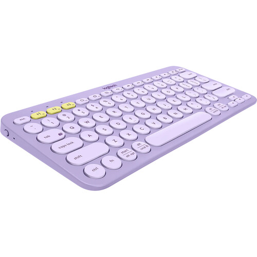 Logitech K380 Multi-Device Bluetooth Keyboard (Purple)