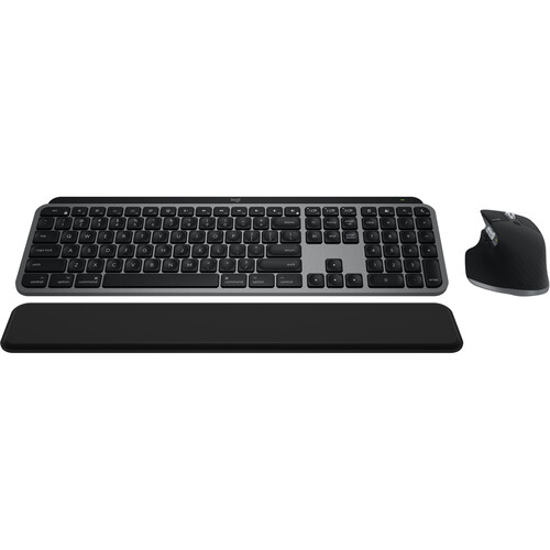 Logitech MX Keys S Wireless Keyboard & MX Master 3S Mouse for Mac Combo Kit (Space Gray)