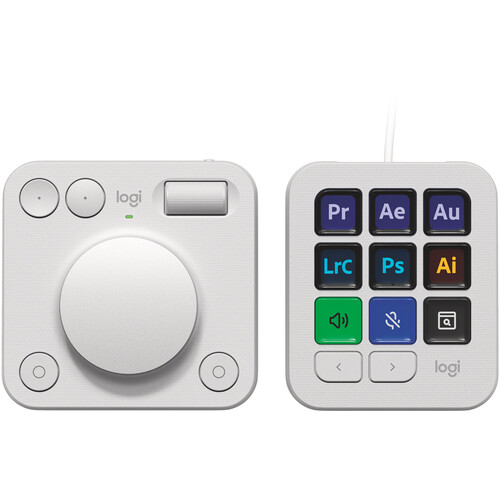 Logitech MX Creative Console (Pale Gray)