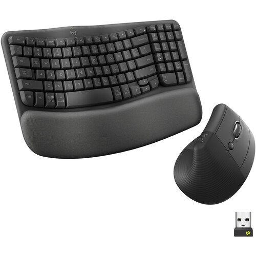 Logitech Wave Keys and Lift Combo (Graphite) 920-013610 B&H
