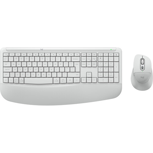 Logitech Signature Comfort Plus MK880 Wireless Keyboard & Mouse Combo (Off-White)