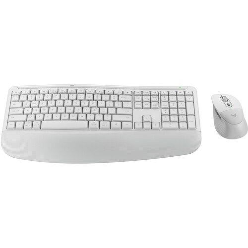 Logitech Signature Comfort Plus MK880 Wireless Keyboard & Mouse Combo (Off-White)