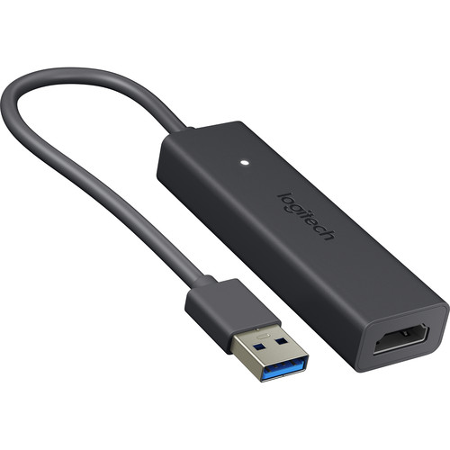 Logitech USB Type-A to HDMI Screen Share Graphic 939-001553 B&H