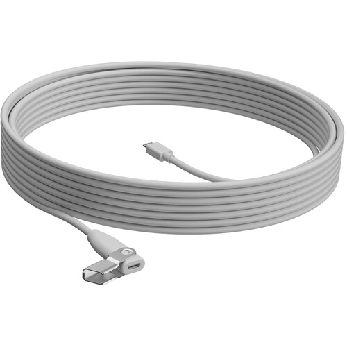 Logitech Rally Mic Pod Extension Cable (32.8') 952-000047 B&H