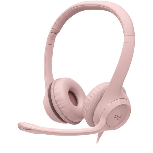 Logitech H390 USB-A Headset (Rose)