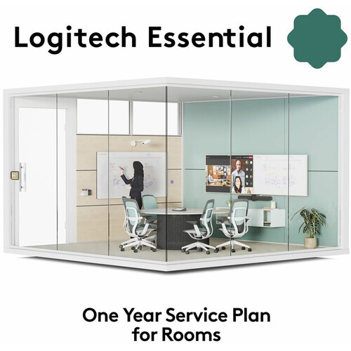 Logitech 1-Year Essential Service Plan for Rooms