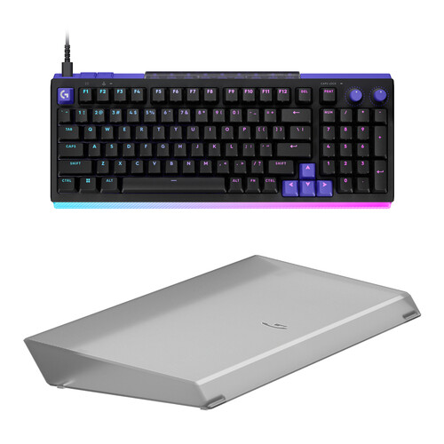 Logitech G512 X 98 Mechanical Keyboard with Palm Rest (Linear Switch, Black)
