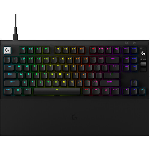 Logitech G PRO X2 TKL RAPID RGB Gaming Keyboard (Black)