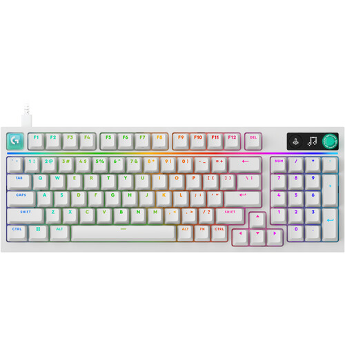 Logitech G G316 X 98 Wired Backlit Mechanical Keyboard (White, GL Tactile)