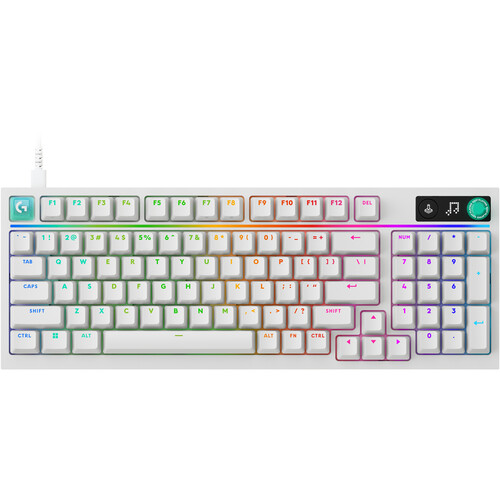 Logitech G G316 X 98 Wired Backlit Mechanical Keyboard (White, GL Linear)