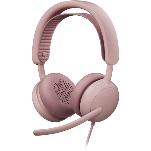 Logitech Zone Wired 2 Headset for Business (Rose, Microsoft Teams)