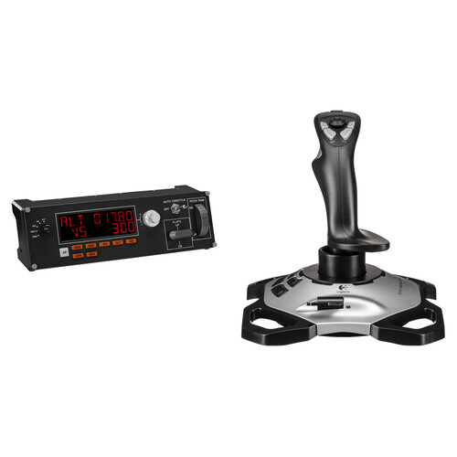 Logitech G Flight Multi Panel & Extreme 3D Pro Joystick Kit