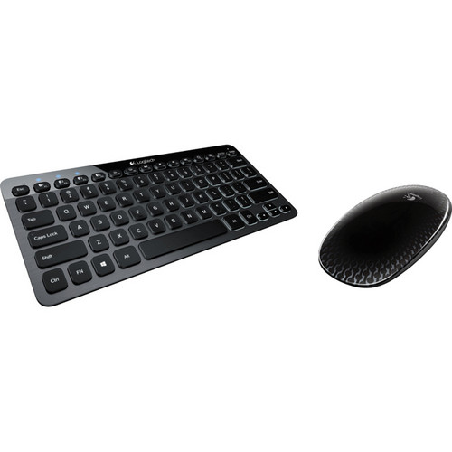 Logitech Illuminated Bluetooth Keyboard with Wireless Touch Mouse Kit