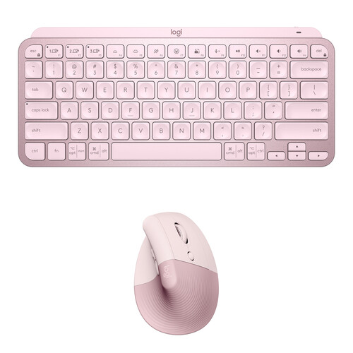 Logitech MX Keys Mini Wireless Keyboard & Lift Vertical Mouse