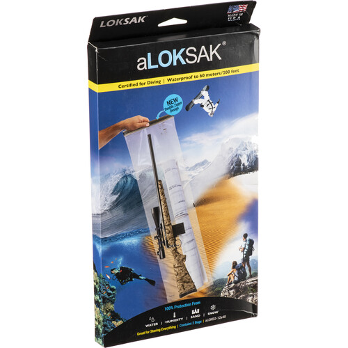 LOKSAK aLOKSAK Element-Proof Bag (2-Pack, 48 x 12")