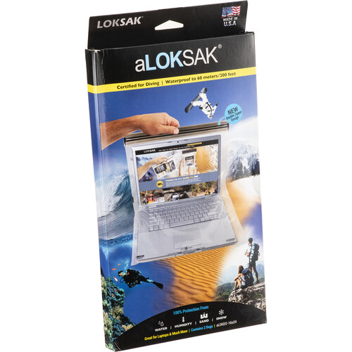 LOKSAK aLOKSAK Element-Proof Bag (2-Pack, 24 x 16")