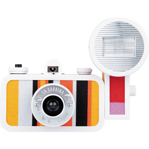 Lomography La Sardina Capri Saracena Camera with Flash