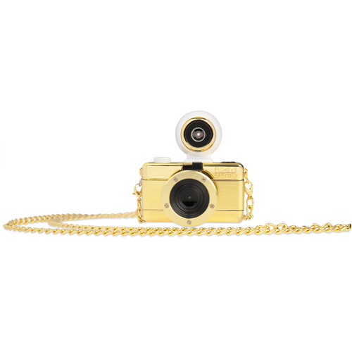 Lomography Fisheye Baby 110 Film Camera (Gold Edition)