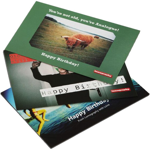 Lomography Birthday Photo Postcards (Set of 3)