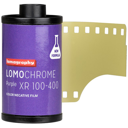 Lomography LomoChrome Purple XR 100-400 Color Negative Film (35mm Roll Film, 36 Exposures)