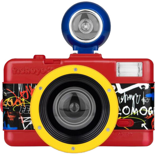 Lomography Fisheye No. 2 Camera (Black & Red)