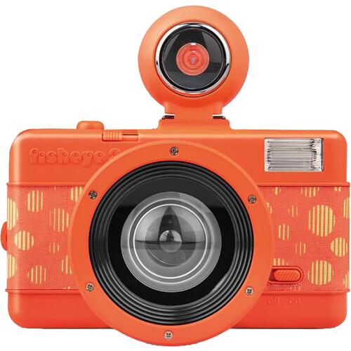 Lomography Fisheye No. 2 Camera (Papaya Pop)