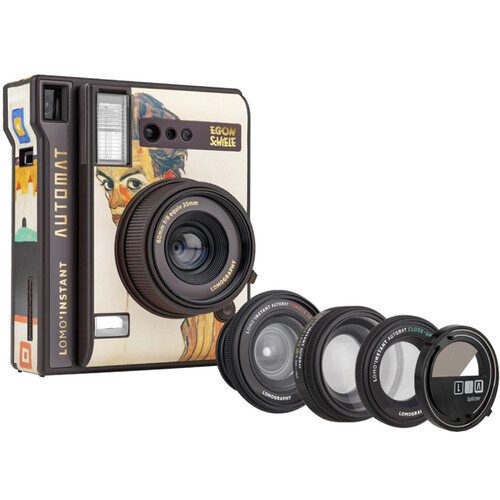 Lomography Lomo'Instant Automat Instant Film Camera and Lenses (Schiele)