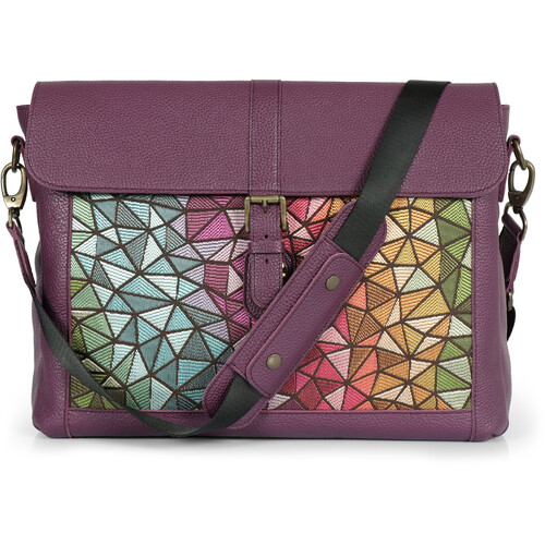 Londo Zion 16" Laptop Messenger Bag (Purple)