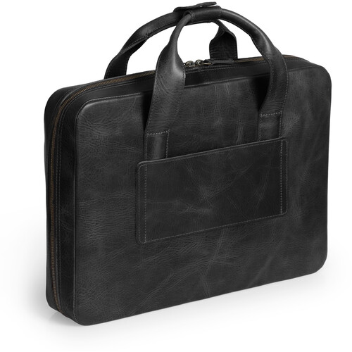 Londo Leather Travel Bag for 16" Laptop (Black)