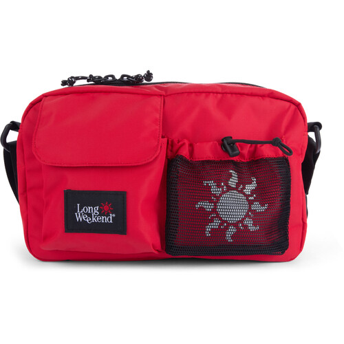 Long Weekend Santa Fe Shoulder Bag (Red, 3L)