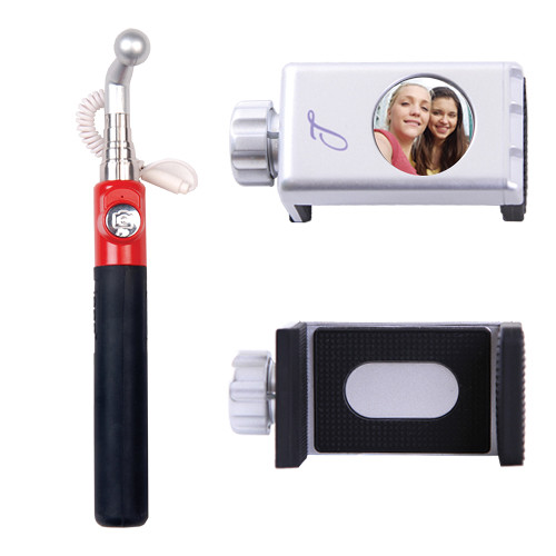 Looq S Battery-Free Extended Selfie Arm with Button