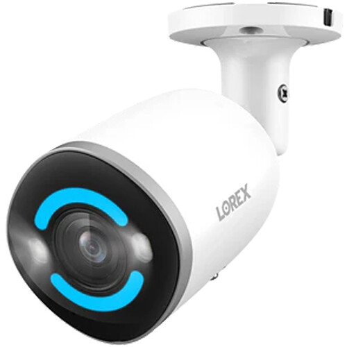 Lorex E895AB 4K UHD Smart Deterrence Outdoor Network Bullet Camera with Night Vision