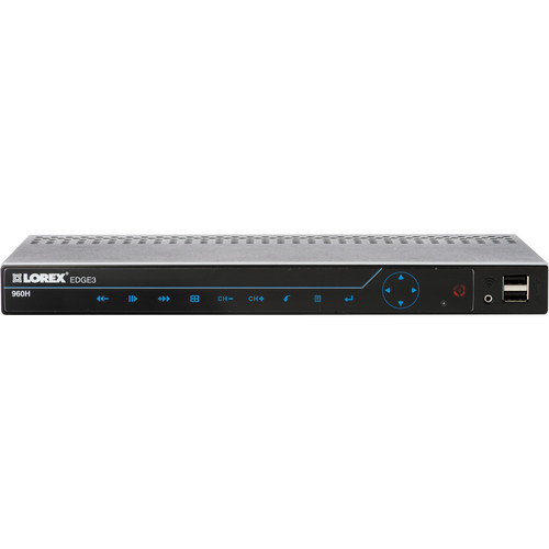 Lorex LH3481001 Edge3 8-Channel 960H Technology Security DVR (1TB)
