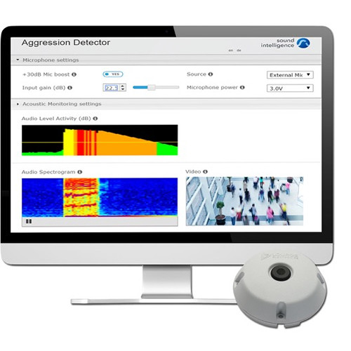 Louroe LE-825 Aggression Detector Software for Servers